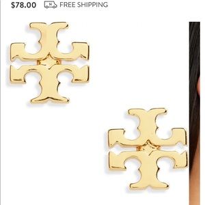 Gold Tory Burch Earrings